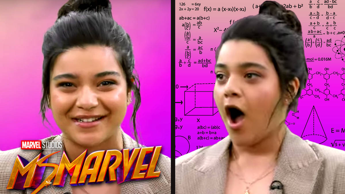 Iman Vellani de Mme Marvel contre «Le quiz Marvel le plus impossible» | Rencontre PopBuzz - 1