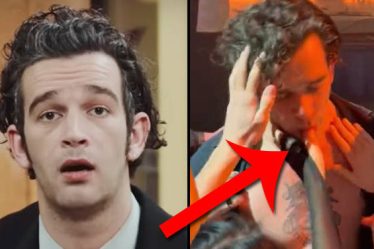 Matty Healy des années 1975 devient viral après avoir sucé le pouce d'un fan sur scène - 10