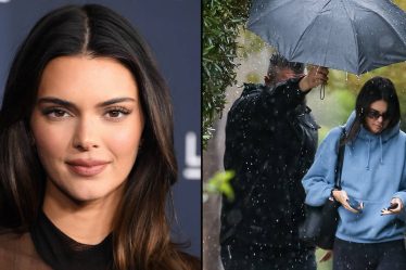 Kendall Jenner suscite un débat après avoir été piqué ne portant pas son propre parapluie - 8