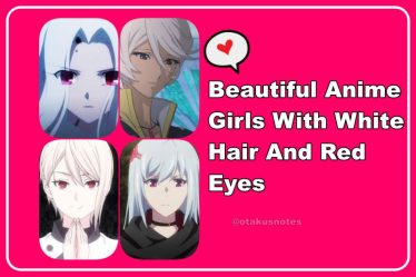 Top 15 des belles filles animées aux cheveux blancs et aux yeux rouges (2023) - 8