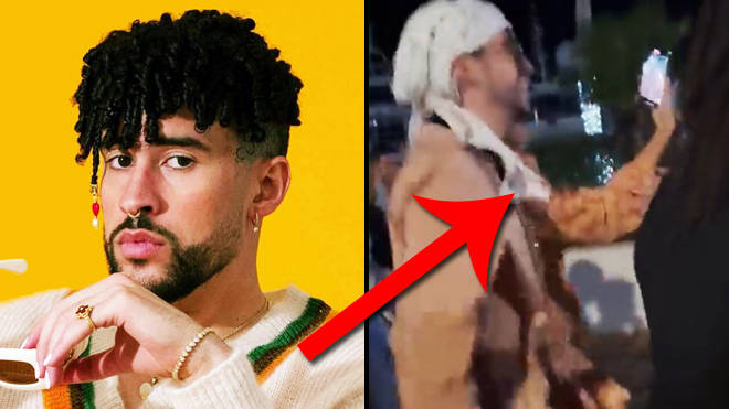 Bad Bunny se défend d'avoir jeté le téléphone d'un fan qui a envahi son espace personnel