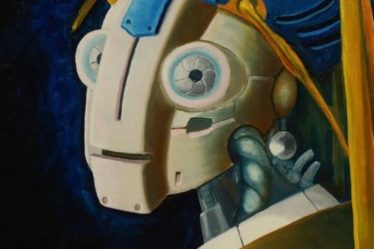 « Girl with a Pearl Earring » de Vermeer, cette fois avec des robots, des écouteurs et des chèvres - 3