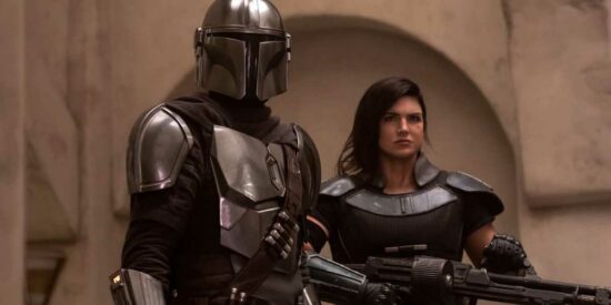 La star de "Mandalorian" cherche à faire le saut chez Marvel - "Je le veux". 3 Din Djarin (Pedro Pascal) et Cara Dune (Gine Carano) dans 'The Mandalorian'.