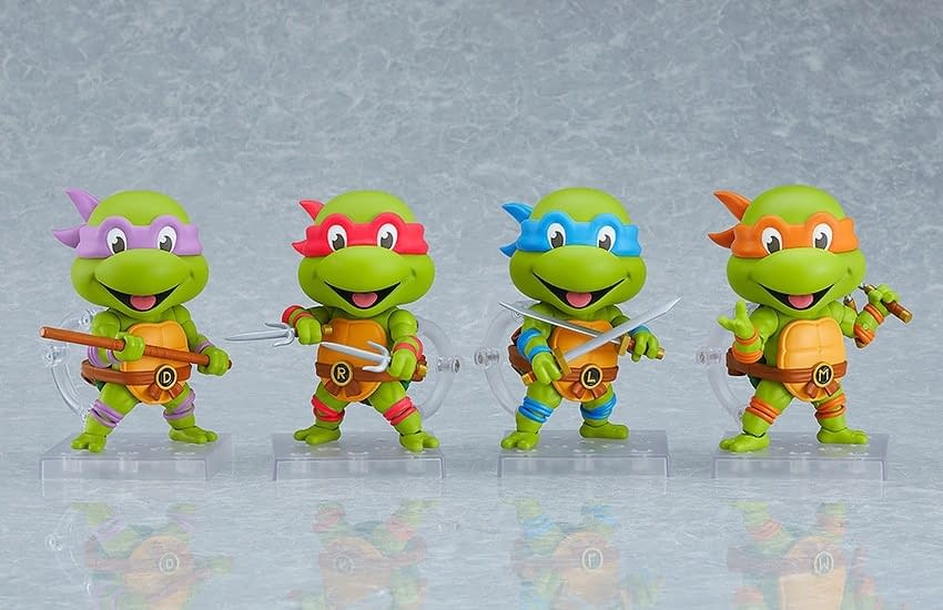 Plus de TMNT Turtle Power arrive à Good Smile avec Mikey et Donny 