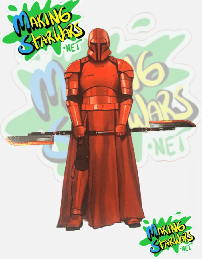 Premier regard exclusif de MSW sur le design final de la Garde prétorienne telle qu'elle apparaîtra dans la saison 3 de Star Wars : The Mandalorian ! | Making Star Wars - 3