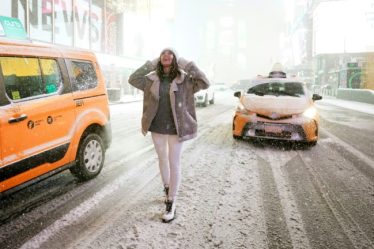 Quand la neige tombe, les New-Yorkais devinent - 7