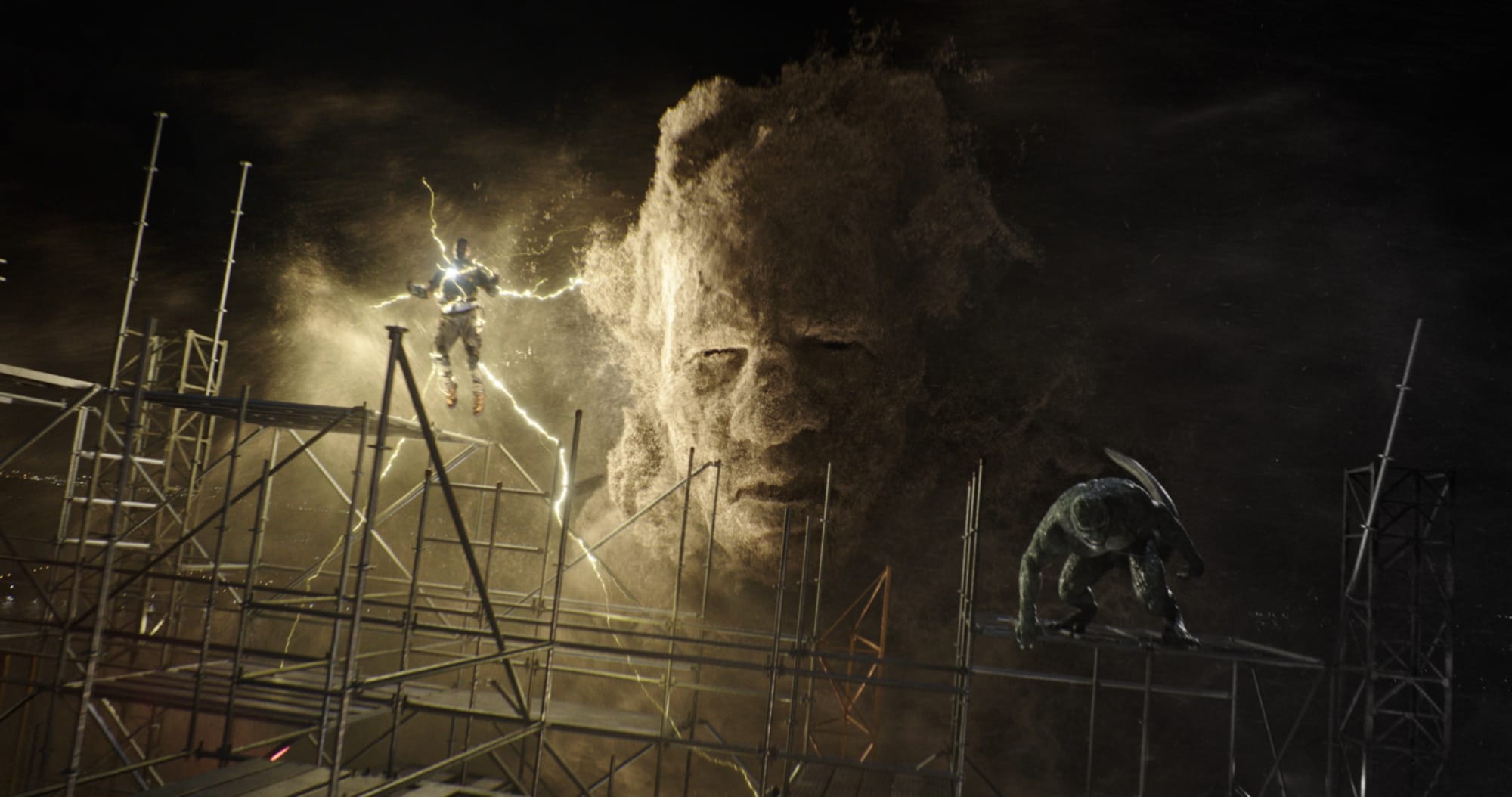 Un artiste de Marvel dévoile le concept de la scène supprimée du marchand de sable dans Spider-Man : No Way Home. 2 Un artiste de Marvel dévoile le concept de la scène supprimée du marchand de sable dans Spider-Man : No Way Home. - 1