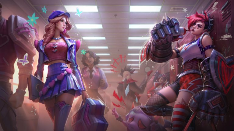 Les expéditeurs se réjouissent : la nouvelle Saint-Valentin de la Ligue skins présente une interaction de rappel mignonne entre Vi et Caitlyn 2 Les expéditeurs se réjouissent : la nouvelle Saint-Valentin de la Ligue skins présente une interaction de rappel mignonne entre Vi et Caitlyn - 1
