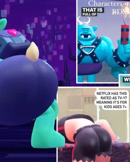 Les parents sont en colère à cause des fesses dans le dessin animé "Battle Kitty" de Netflix. 75 Les parents sont en colère à cause des fesses dans le dessin animé "Battle Kitty" de Netflix. - 74