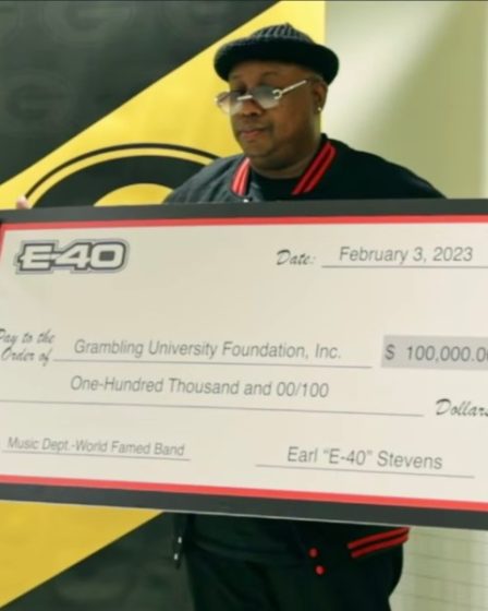 E-40 redonne à Grambling State, obtient un studio - 83