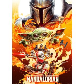 Le Mandalorien 'Rédemption' lithographie en édition limitée