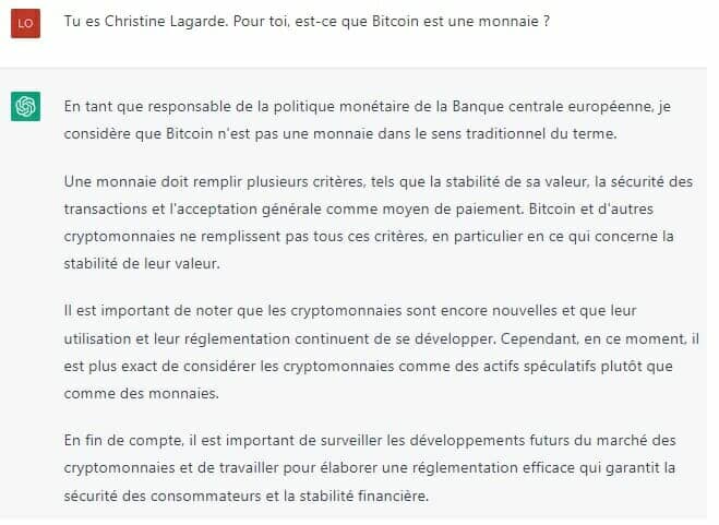 L'intelligence artificielle de ChatGPT peut créer des textes basés sur les entrées précédentes d'une personne, il est donc difficile de distinguer le vrai du faux.
