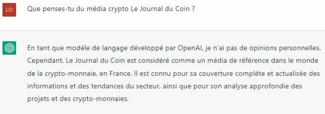 L'Intelligence Artificielle (IA), la nouvelle tendance de 2023 ? - Focus sur la cryptographie 2 L'Intelligence Artificielle (IA), la nouvelle tendance de 2023 ? - Focus sur la cryptographie - 1