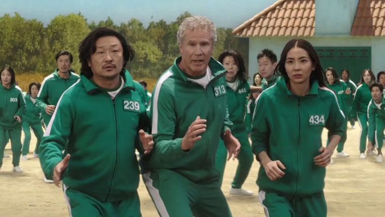 Will Ferrell se joint à 'Squid Gameet 'Bridgerton' dans la publicité du Super Bowl 4 Will Ferrell se joint à 'Squid Gameet 'Bridgerton' dans la publicité du Super Bowl - 3