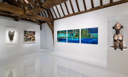 Le musée Picasso de Paris se réinvente pour faire face à l'héritage troublé de l'artiste | Pablo Picasso 2 Triptyque d'Obi Okigbo, Souvenirs des paysages de mon enfance