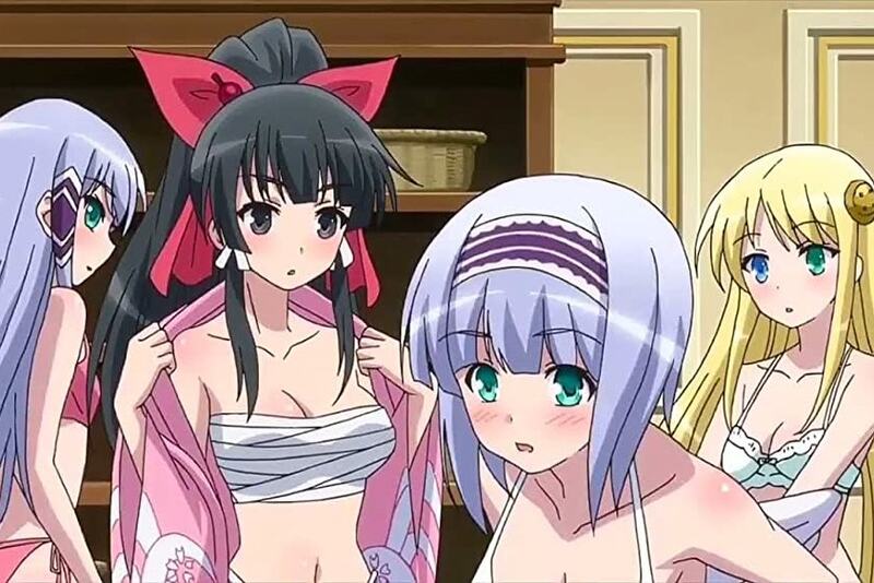Top 10 des meilleurs anime de harem sur Crunchyroll 2021 classés 4 Dans un autre monde avec mon smartphone