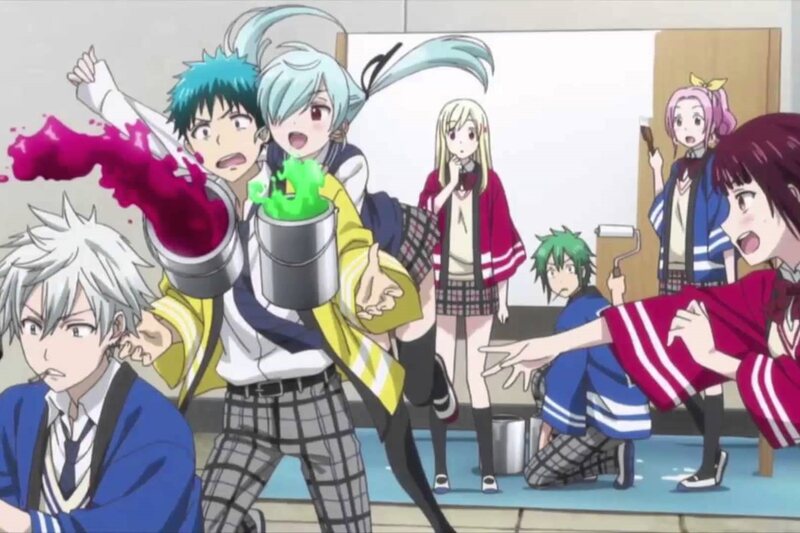 Top 20 des meilleurs anime Harem sur Netflix, Funimation, Crunchyroll et Hulu (2023) 15 Yamada-kun et les sept sorcières