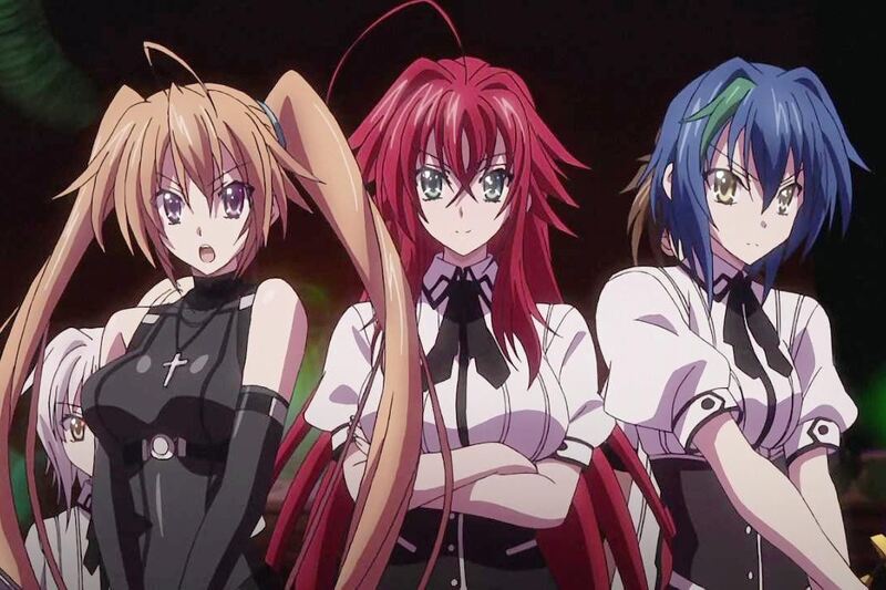 Top 20 des meilleurs anime Harem sur Netflix, Funimation, Crunchyroll et Hulu (2023) 20 Dxd lycée