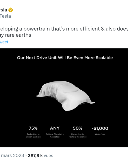 La grande annonce de Tesla secoue le secteur des semi-conducteurs et des métaux rares… même si cela pourrait être une bonne nouvelle 53 La grande annonce de Tesla secoue le secteur des semi-conducteurs et des métaux rares… même si cela pourrait être une bonne nouvelle - 52
