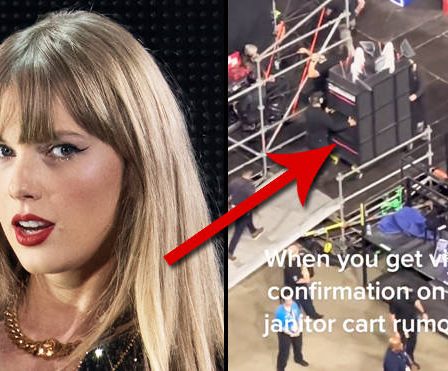 Taylor Swift se rend sur scène à l'Eras ​​Tour à l'aide d'un chariot de concierge et il y a un... - 107