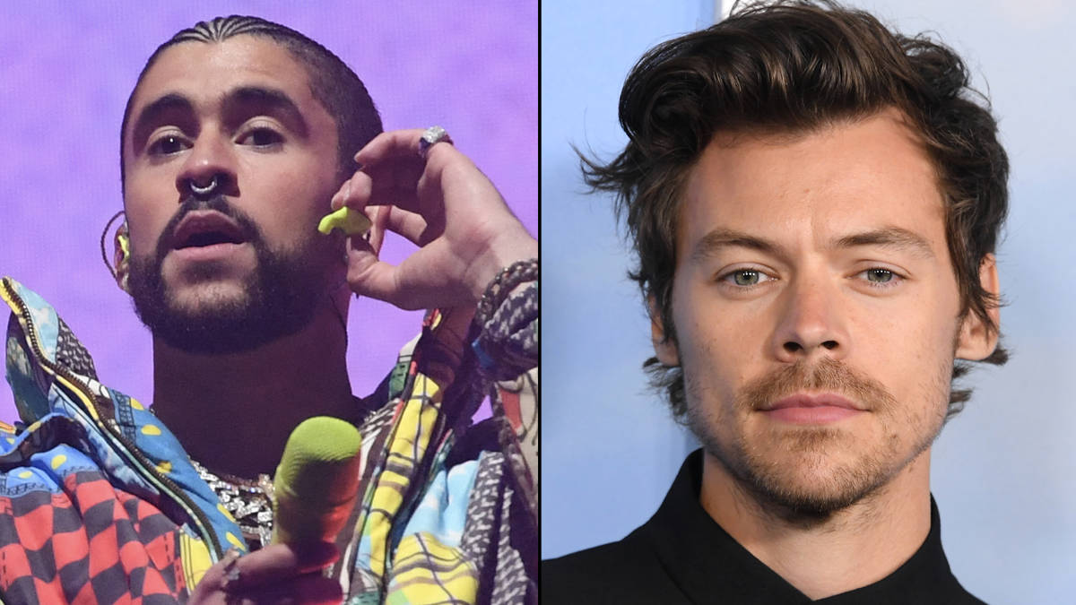 Bad Bunny critiqué après le moment « louche » de Harry Styles pendant le tournage de Coachella 2 Bad Bunny critiqué après le moment « louche » de Harry Styles pendant le tournage de Coachella - 1