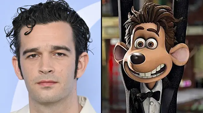 Matty Healy révèle que le rat dans Flushed Away était en fait basé sur lui 3 Matty Healy dit que le rat de Flushed Away est basé sur lui