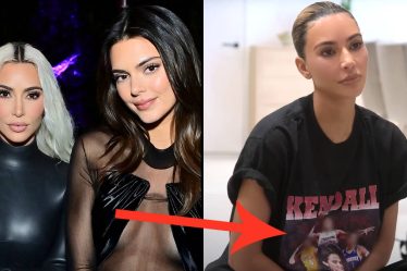 Kim Kardashian rôtit la vie amoureuse de Kendall Jenner avec un t-shirt d'ex-petit ami de la NBA - 6