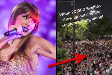Plus de 20 000 fans de Taylor Swift sans billets Eras Tour regardent le spectacle de Philadelphie... - 12