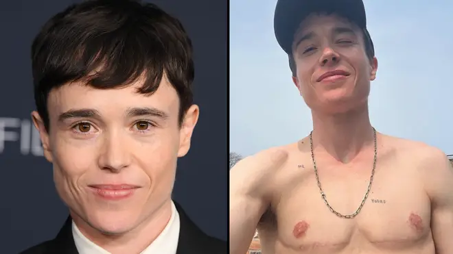 Elliot Page partage une nouvelle photo torse nu pour célébrer la "joie que je ressens dans mon corps" 3 Elliot Page partage un nouveau selfie torse nu et les fans vivent pour ça