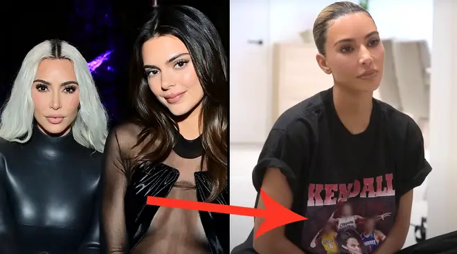 Kim Kardashian rôtit la vie amoureuse de Kendall Jenner avec un t-shirt d'ex-petit ami de la NBA 3 Voici où acheter le t-shirt