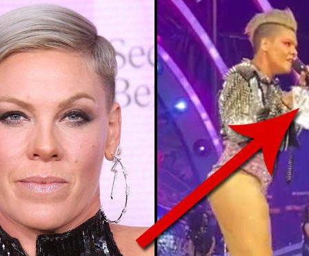 Pink est restée choquée après qu'un fan lui ait jeté les cendres de sa mère sur scène - 97