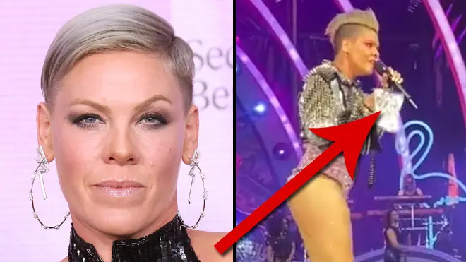 Pink est restée choquée après qu'un fan lui ait jeté les cendres de sa mère sur scène 3 Pink est restée choquée après qu'un fan lui ait jeté les cendres de sa mère sur scène