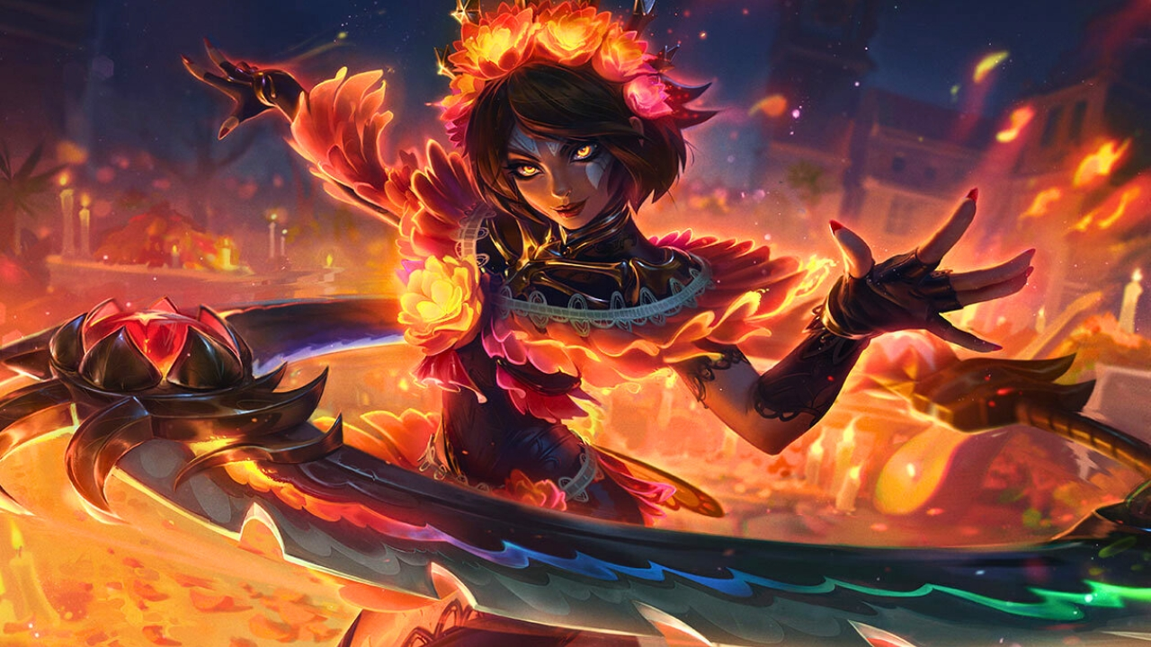 Le skin La Illusion de Qiyana dans League of Legends