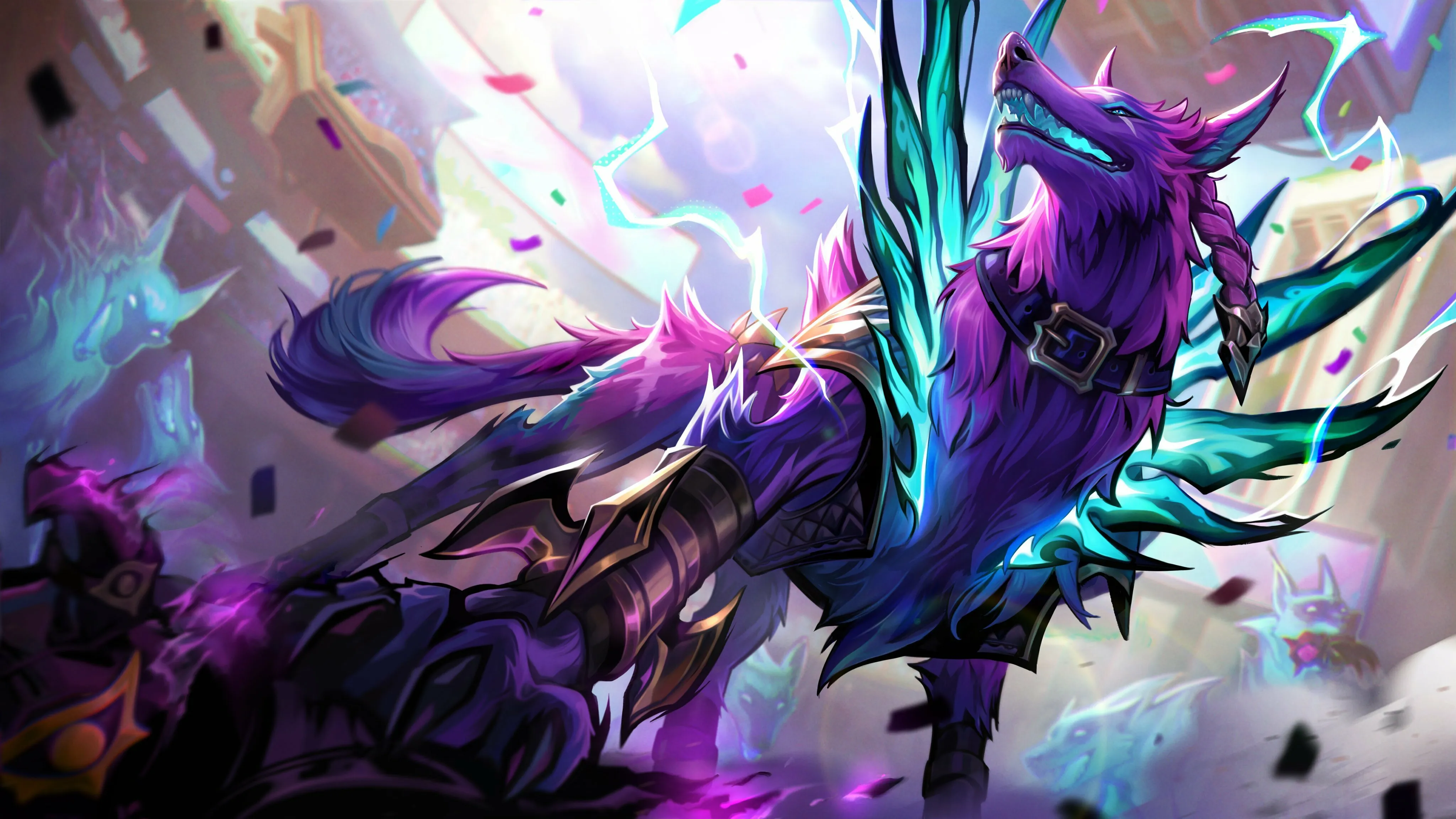 Skin de combattant d'âme Naafiri dans League of Legends