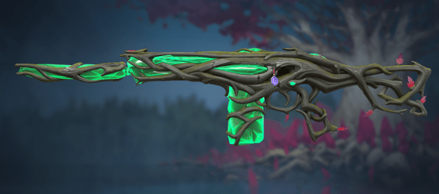 Le meilleur VALORANT skins de tous les temps, classé 5 VALORANT Phantin de la vengeance de Gaia
