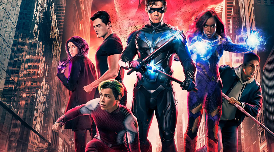 Titans Max original sur Netflix