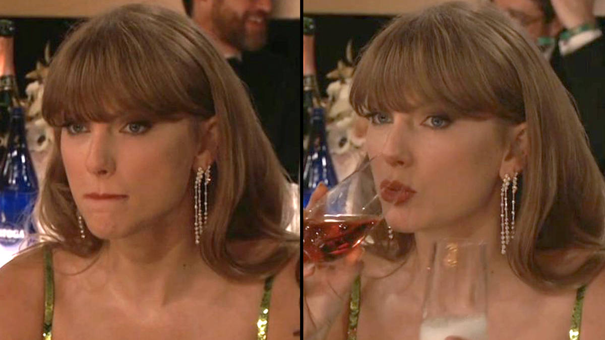 La réaction de Taylor Swift à la "terrible" blague des Golden Globes à son sujet devient virale 2 La réaction de Taylor Swift à la "terrible" blague des Golden Globes à son sujet devient virale - 1