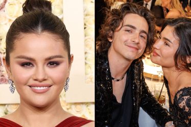 Selena Gomez ne « bavarde » pas sur Timothée et Kylie dans le clip viral des Golden Globes - 8