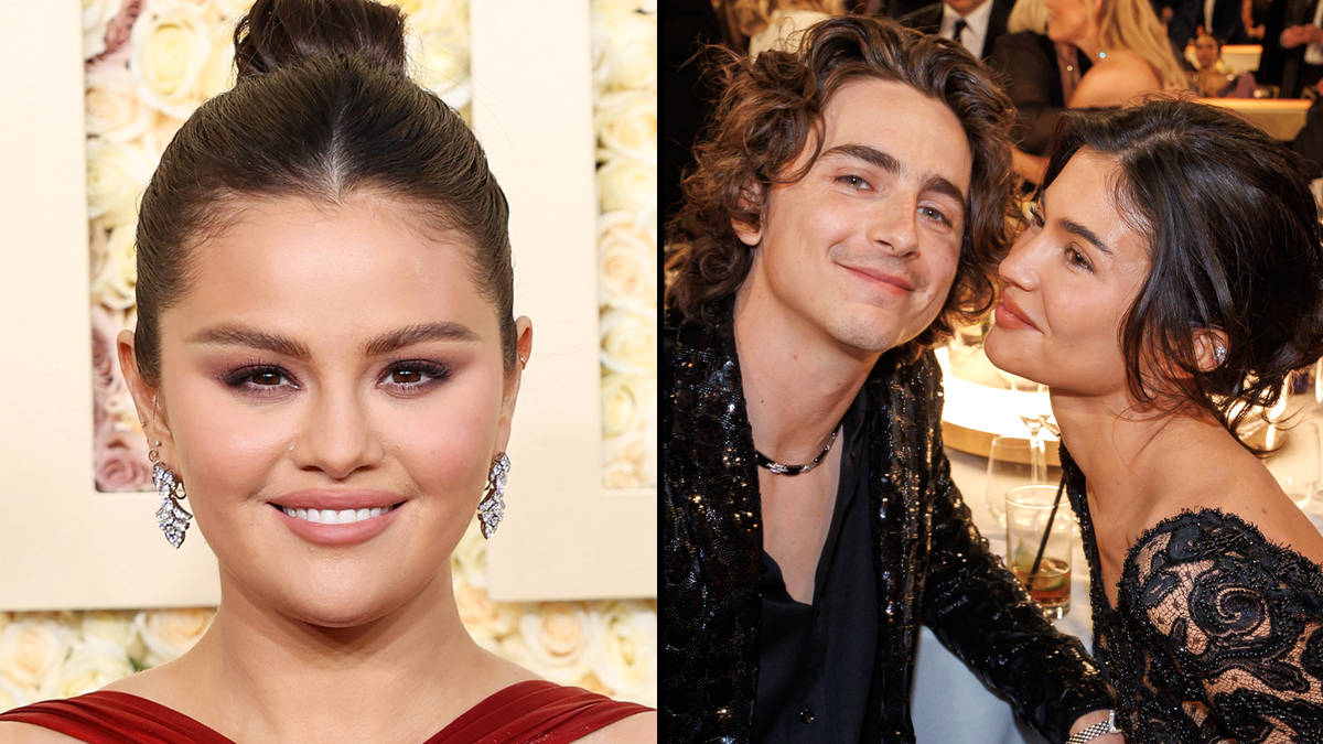 Selena Gomez ne « bavarde » pas sur Timothée et Kylie dans le clip viral des Golden Globes 2 Selena Gomez ne « bavarde » pas sur Timothée et Kylie dans le clip viral des Golden Globes - 1