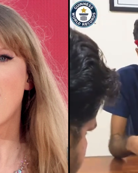 Un fan de Taylor Swift établit le record du monde du « plus grand nombre de chansons de Taylor Swift identifiées en une seule... 24 Un fan de Taylor Swift établit le record du monde du « plus grand nombre de chansons de Taylor Swift identifiées en une seule... - 23