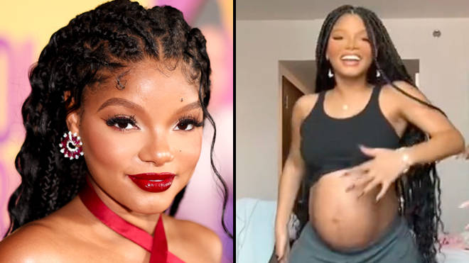 Halle Bailey réfute ses affirmations selon lesquelles elle aurait « menti » sur sa grossesse 2 Halle Bailey réfute ses affirmations selon lesquelles elle aurait « menti » sur sa grossesse - 1