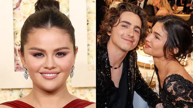Selena Gomez ne « bavarde » pas sur Timothée et Kylie dans le clip viral des Golden Globes 3 Une source dit que Selena Gomez était