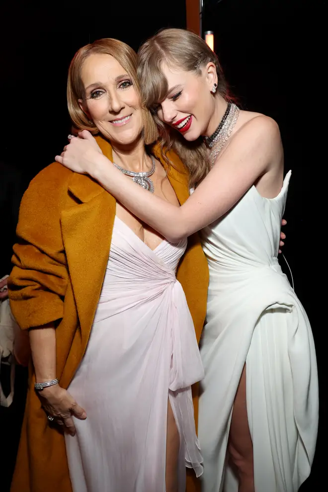 Taylor Swift divise Internet après avoir « ignoré » Céline Dion dans une vidéo virale des Grammys 4 Céline Dion et Taylor Swift à la 66ème cérémonie des GRAMMY Awards