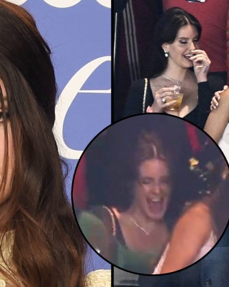Lana Del Rey renversée lors des célébrations du Super Bowl devient virale - 49