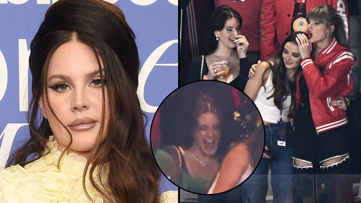 Lana Del Rey renversée lors des célébrations du Super Bowl devient virale 2 Lana Del Rey renversée lors des célébrations du Super Bowl devient virale - 1