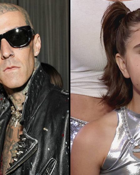Kourtney Kardashian et Travis Barker déclenchent le débat avec une vidéo virale "maladroite" de... 128 Kourtney Kardashian et Travis Barker déclenchent le débat avec une vidéo virale "maladroite" de... - 127