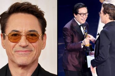 Robert Downey Jr. critiqué pour avoir « ignoré » Ke Huy Quan avant son discours aux Oscars - 9