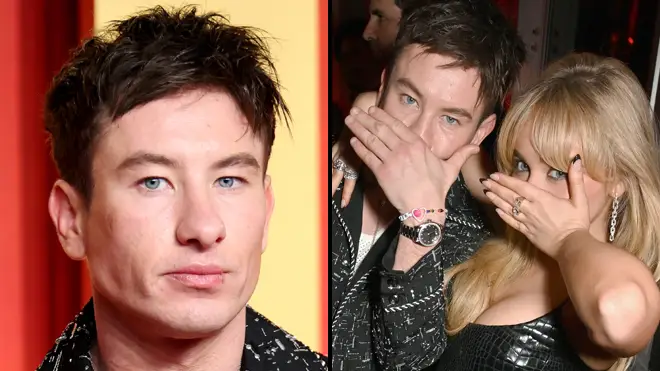 Barry Keoghan porte le bracelet Sabrina Carpenter sur le tapis rouge de la soirée des Oscars de Vanity Fair 3 Barry Keoghan porte le bracelet Sabrina Carpenter sur le tapis rouge de la soirée des Oscars de Vanity Fair