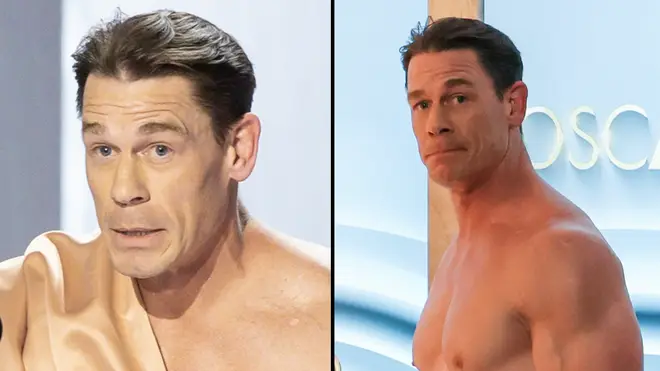 Oscars 2024 : ce que portait réellement John Cena lors du moment "nu" des Oscars 3 Voici ce que John Cena portait sous l'enveloppe aux Oscars