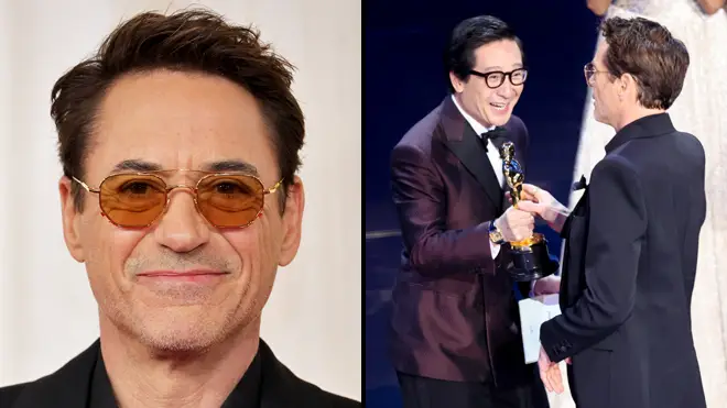 Robert Downey Jr. critiqué pour avoir « ignoré » Ke Huy Quan avant son discours aux Oscars 3 Robert Downey Jr. critiqué pour avoir « ignoré » Ke Huy Quan avant son discours aux Oscars
